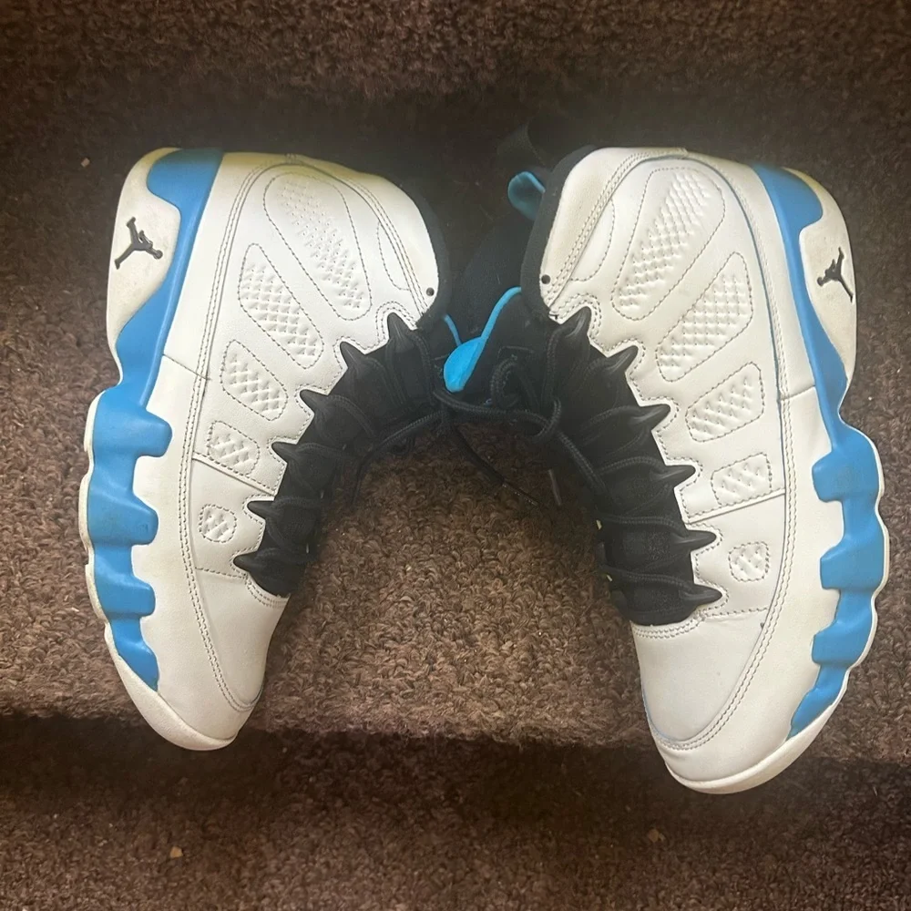 Air Jordan 9 Retro Powder Blue 2024 Sneakers Size 7 Sport Athletic